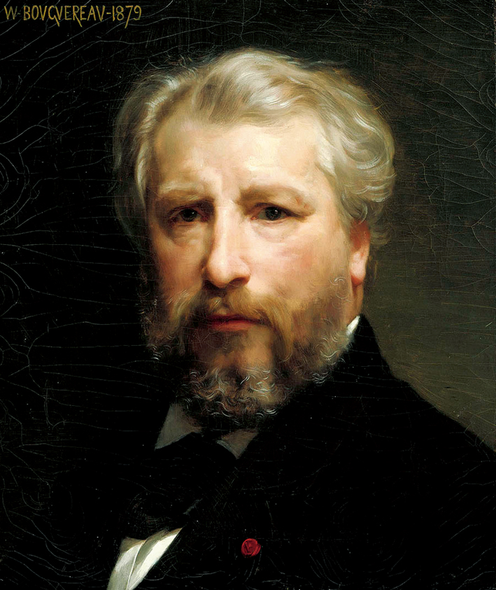  阿道夫·布格罗 Adolphe Bouguereau —— 自画像